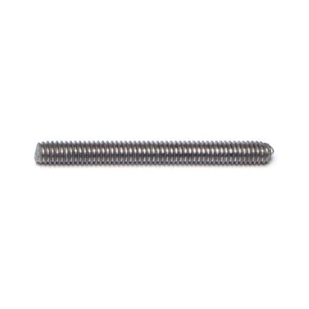 Midwest Fastener Fully Threaded Rod, 8-32, Zinc Plated Finish, 20 PK 76903